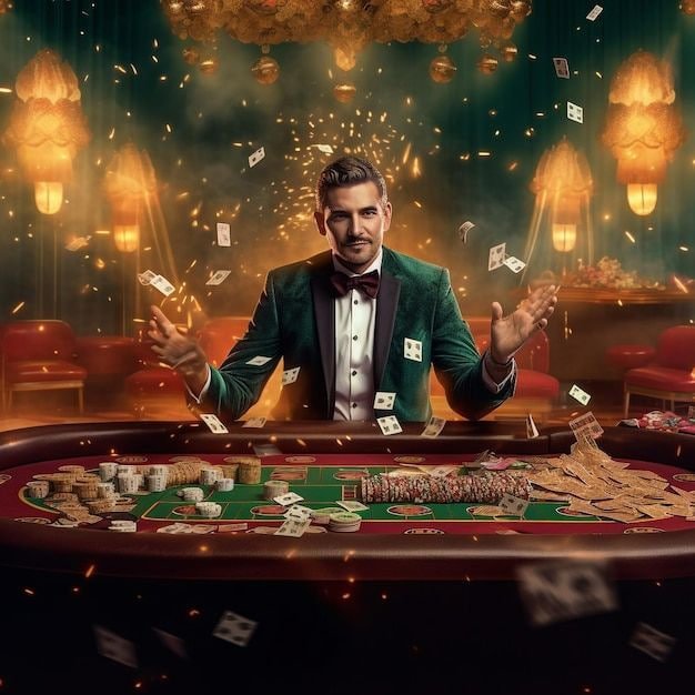 tj777 live casino dealer table with real-time gameplay